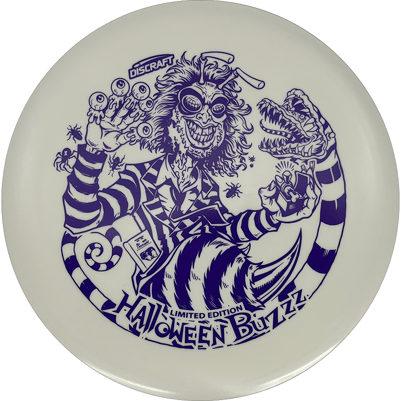 Discraft Buzzz Discraft Buzzz - Z Glow - Single Foil Halloween Edition / 179g - Glow (Purple) - Skyline Disc Golf