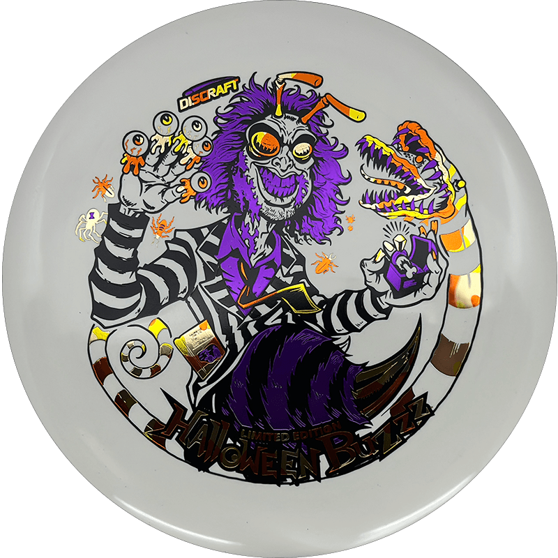 Discraft Buzzz Discraft Buzzz - Z Glow - Triple Foil Halloween Edition / 173-74g - Glow (Royal Purple/Sunset Camo) - Skyline Disc Golf