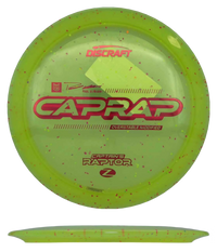 Discraft Captain's Raptor - Z Sparkle / 173-74g - Chartreuse (Red Chrome) - Skyline Disc Golf
