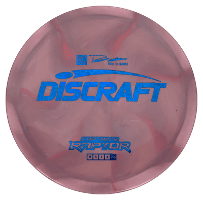 Discraft Captain's Raptor Discraft Captain's Raptor - Swirly ESP / 173-74g - Maroon/Mauve Swirl (Blue Aqua) - Skyline Disc Golf