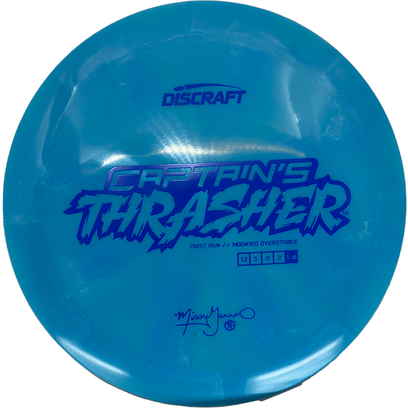 Discraft Captain's Thrasher Discraft Captain's Thrasher - Special Blend ESP - First Run / 170-72g -Blue Burst (Blue) - Skyline Disc Golf