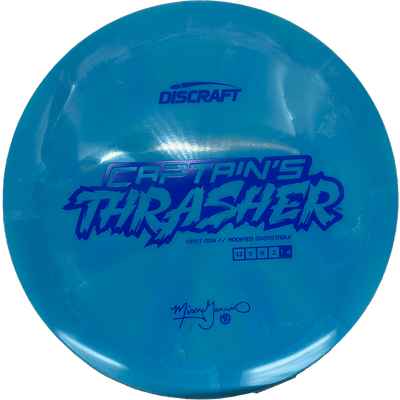 Discraft Captain's Thrasher Discraft Captain's Thrasher - Special Blend ESP - First Run / 170-72g -Blue Burst (Blue) - Skyline Disc Golf