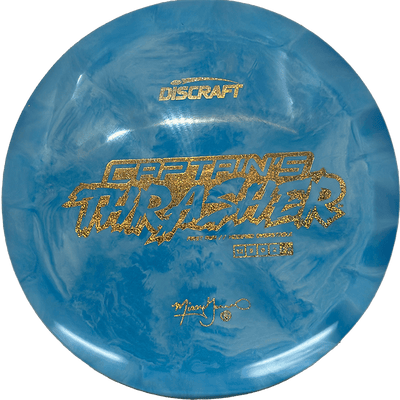 Discraft Captain's Thrasher Discraft Captain's Thrasher - Special Blend ESP - First Run / 173-74g - Blue Burst (Gold Glitter) - Skyline Disc Golf