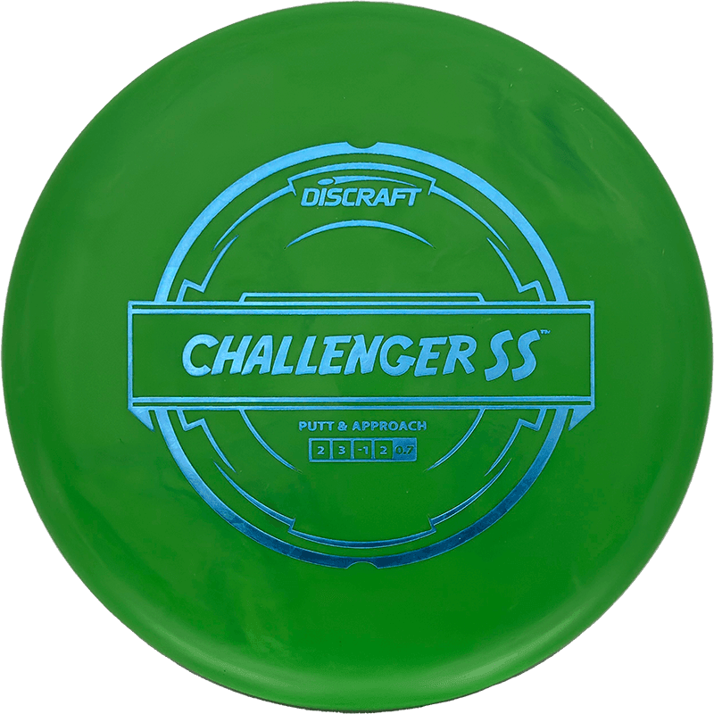 Discraft Challenger SS - Putter Line / 170-72g - Green (Blue Shatter)