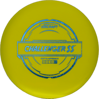 Discraft Challenger SS Discraft Challenger SS - Putter Line / 173-74g - Yellow (Blue Shatter) - Skyline Disc Golf