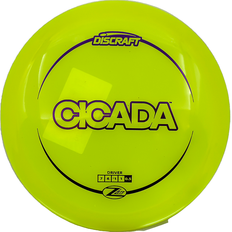 Discraft Cicada Discraft Cicada - Z Lite / 160g - Yellow (Purple) - Skyline Disc Golf