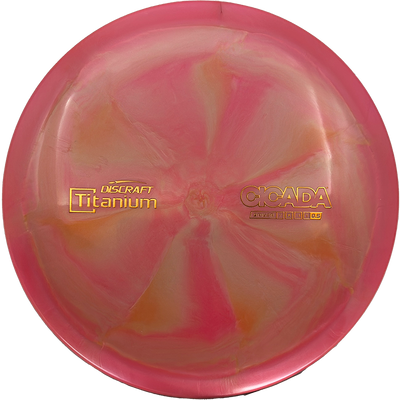 Discraft Cicada Discraft Cicada - Titanium / 173-74g - Rose Swirl (Orange Foil) - Skyline Disc Golf