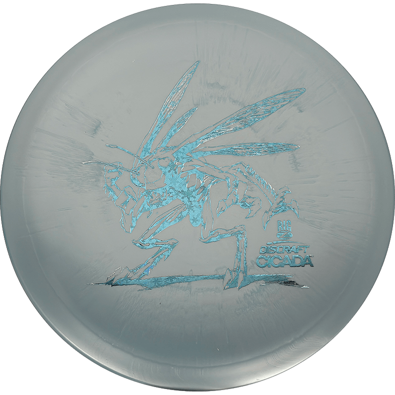 Discraft Cicada Discraft Cicada - Big Z / 173-74g - Light Green Pearl (Blue Snowflakes) - Skyline Disc Golf