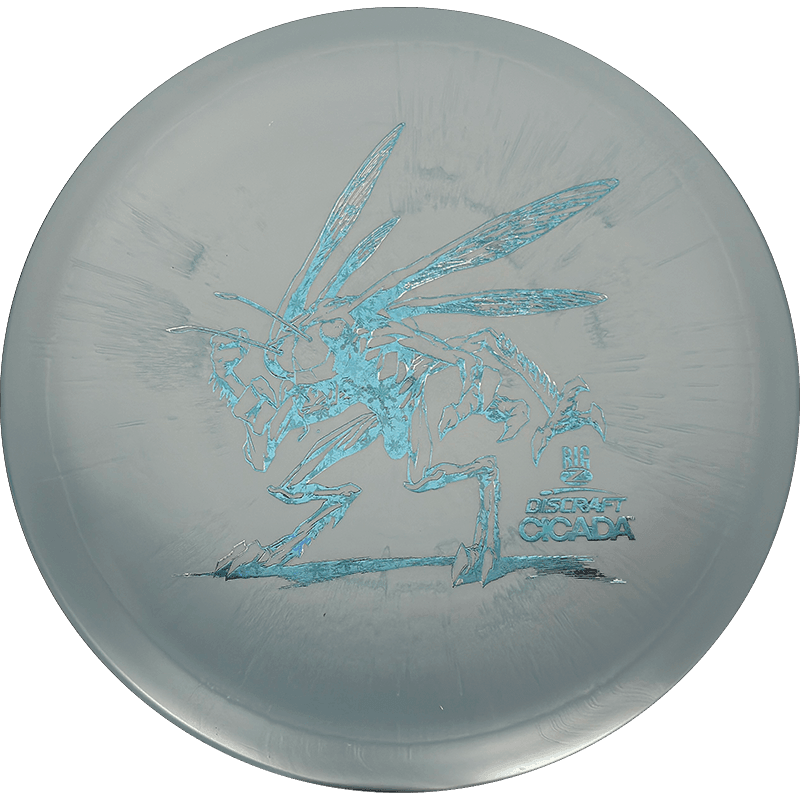 Discraft Cicada - Big Z / 173-74g - Light Green Pearl (Blue Snowflakes)