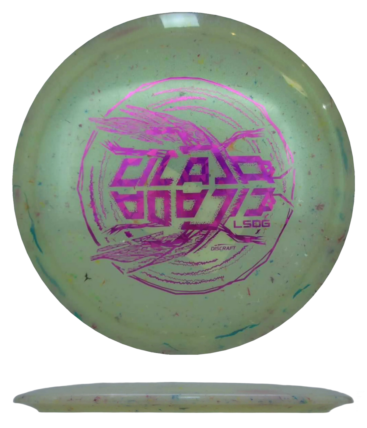 Discraft Cicada - Colorshift Jawbreaker Z - 2026 Ledgestone (Season One) / 170-72g - Multicolor Shimmer (Magenta Shatter) *069* - Skyline Disc Golf