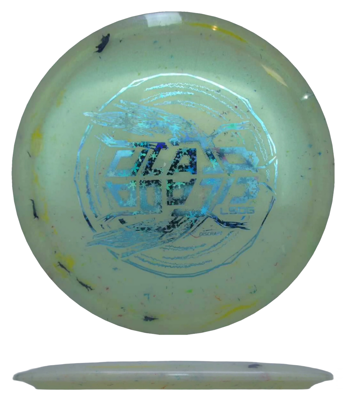Discraft Cicada - Colorshift Jawbreaker Z - 2026 Ledgestone (Season One) / 170-72g - Multicolor Shimmer (Blue Blue Snowflakes) - Skyline Disc Golf