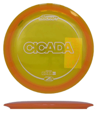 160 - 63g - Orange (White) Z Lite Discraft Cicada - Skyline Disc Golf