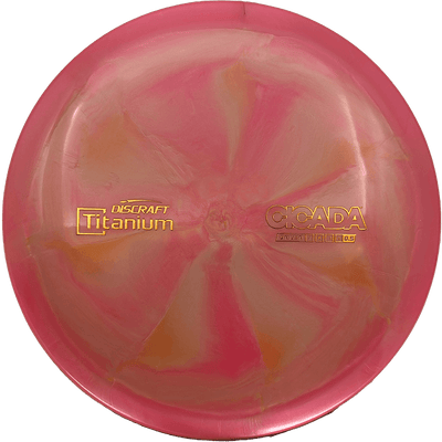 Discraft Cicada Discraft Cicada - Titanium / 173-74g - Rose Swirl (Orange Foil) - Skyline Disc Golf