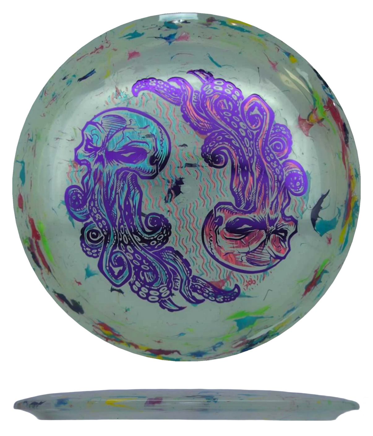 Discraft Cigarra - Jawbreaker Z FLX - DFX Edition / 174g - Multicolor Jawbreaker (Blue/Crimson Aqua/Purple Foil - Cthuloop) *017* - Skyline Disc Golf