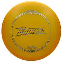 177+ - Yellow Orange (Silver Flowers) Z Line Discraft Comet - Skyline Disc Golf