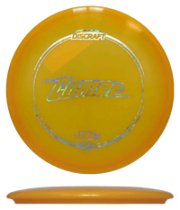 177+ - Yellow Orange (Silver Flowers) Z Line Discraft Comet - Skyline Disc Golf