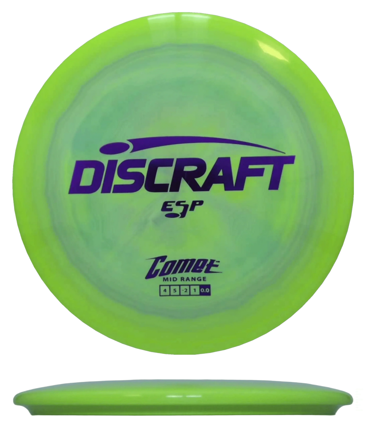 Discraft Comet - ESP / 177+ - Lemon Lime Swirl (Royal Blue) - Skyline Disc Golf