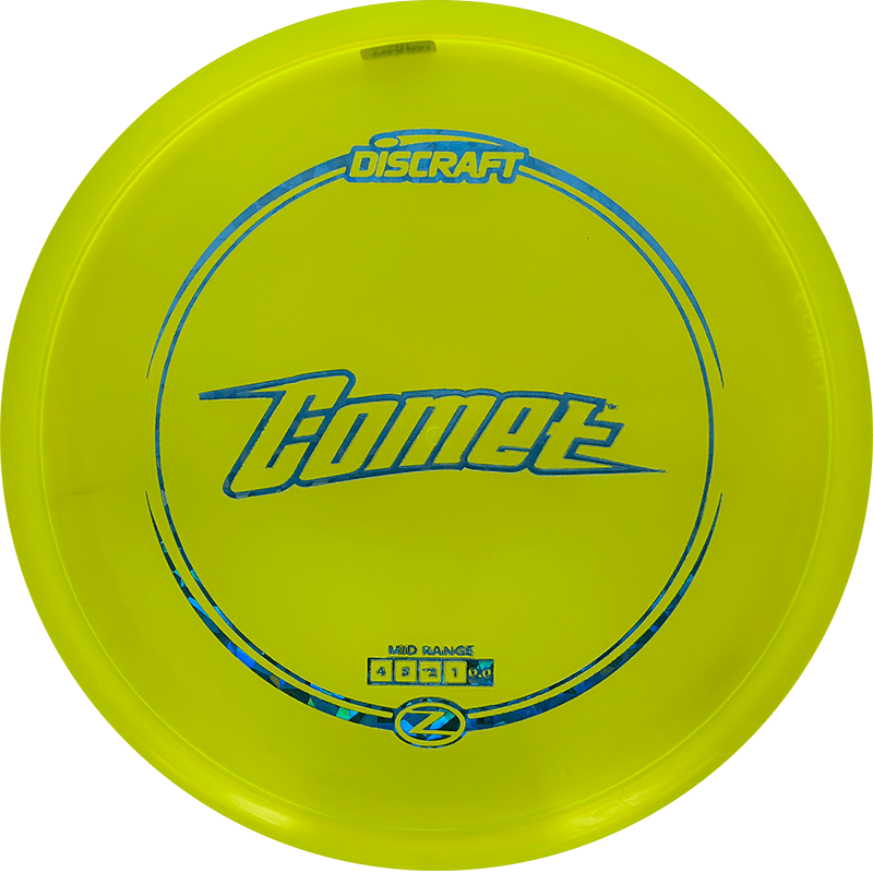 Discraft Comet Discraft Comet - Z Line / 177+ - Yellow (Blue Shatter) - Skyline Disc Golf