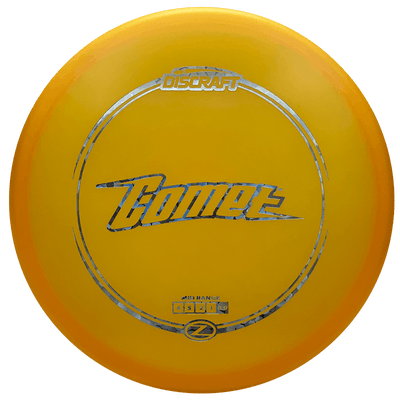 Discraft Comet Discraft Comet - Z Line / 177+ - Yellow Orange (Silver Flowers) - Skyline Disc Golf