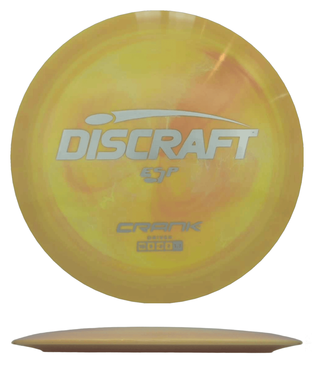 167 - 69g - Sand Swirl (Silver) ESP Discraft Crank - Skyline Disc Golf