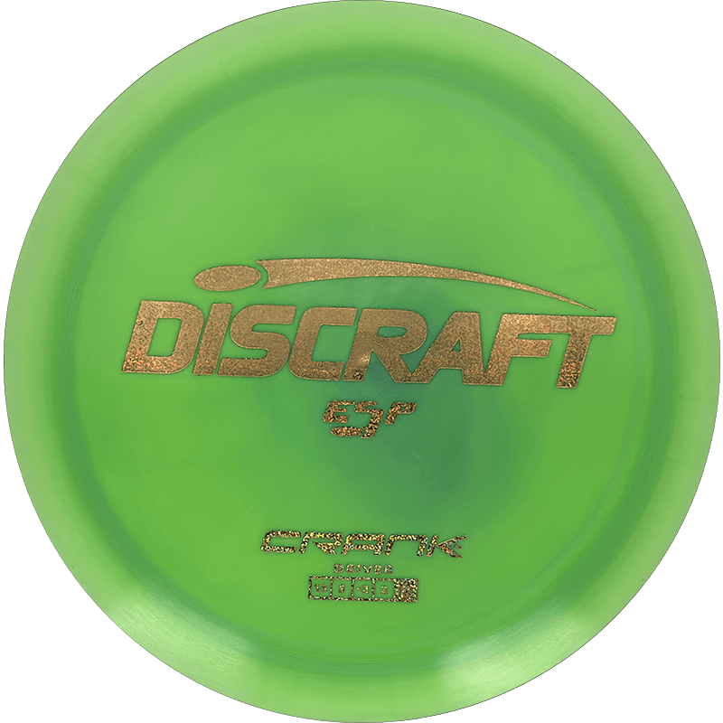 Discraft Crank Discraft Crank - ESP / 173-74g - Lime (Gold Glitter) - Skyline Disc Golf