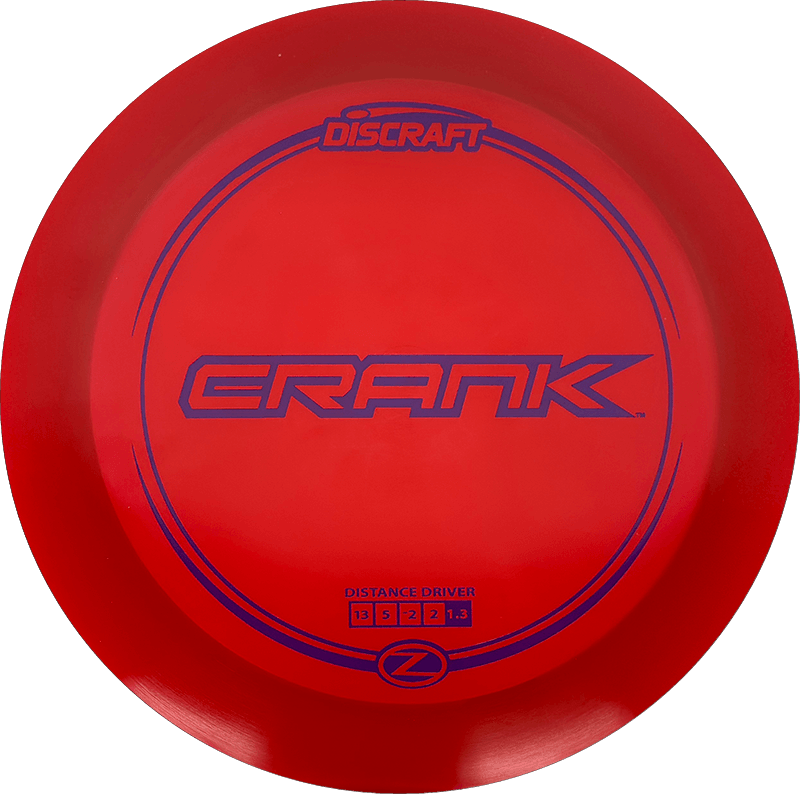 Discraft Crank Discraft Crank - Z Line / 173-74g - Red (Royal Blue) - Skyline Disc Golf