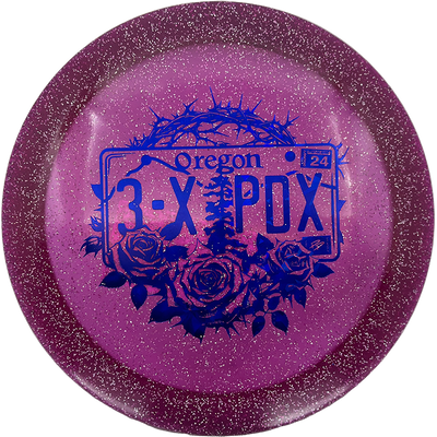 Discraft Drive Discraft Drive - CryZtal Sparkle - 3x PDX Champion / 173-74g - Cabernet (Blue Shatter) - Skyline Disc Golf