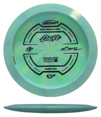 Discraft Drive - ESP Swirl - Paul McBeth x Paige Pierce Collab Edition / 170-72g - Cantaloupe/Lime Swirl (Aqua Bottom Stamp) - Skyline Disc Golf