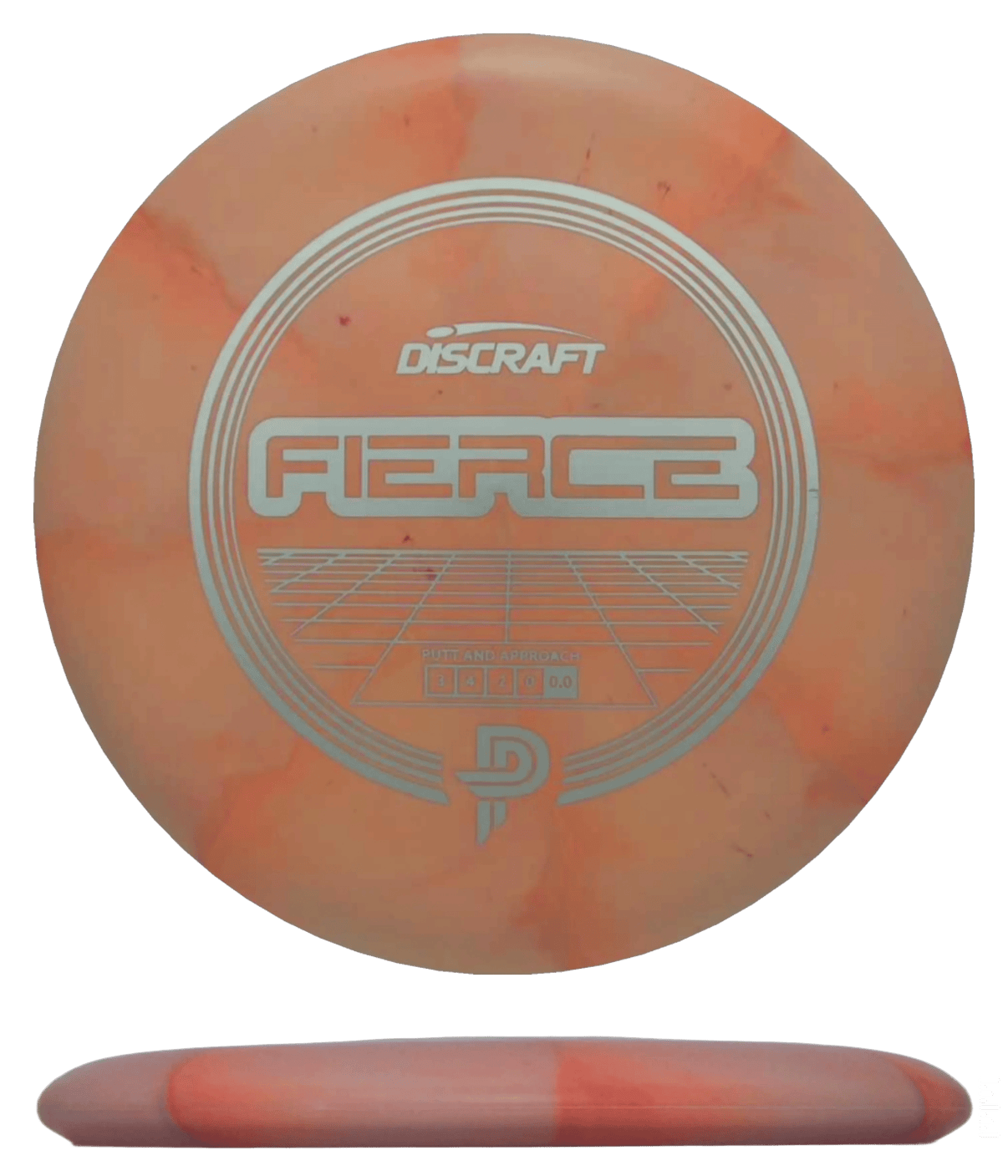 155 - 59g - Melon Burst (Silver) Proto Blend Discraft Fierce - Skyline Disc Golf