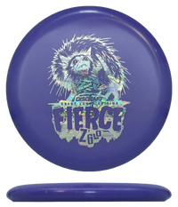 Discraft Fierce - Z Glo / 173-74g - Purple (Chrome Discrafts - DGLO Kitty) - Skyline Disc Golf