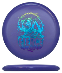 Discraft Fierce - Z Glo / 173-74g - Purple (Rainbow Shatter - DGLO Kitty) - Skyline Disc Golf