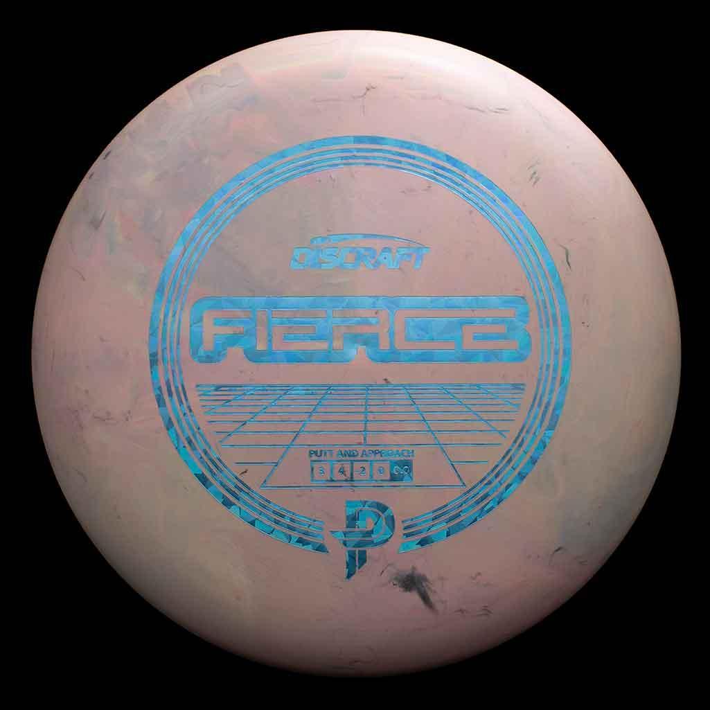 Discraft Fierce Discraft Fierce - Proto Blend / 164-66g - Pink/Brown Burst (Blue Shatter) - Skyline Disc Golf