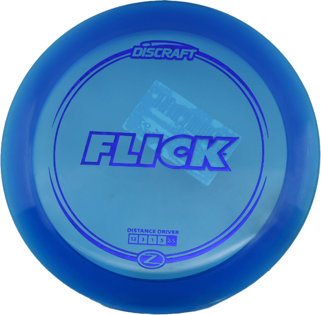 Discraft Flick - Z Line / 167-69g - Blue (Blue Foil)