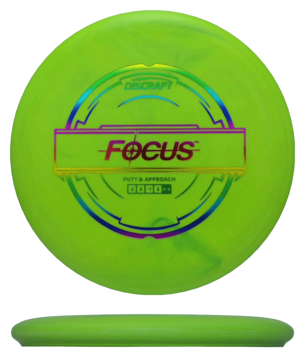 Discraft Focus - Putter Line / 167g - Purple (Red Shatter) - Skyline Disc Golf