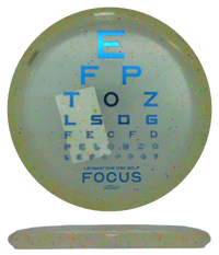 Discraft Focus - CryZtal FLX Confetti - 2026 Ledgestone (Season One) / 173-174g - Lime/Orange Confetti (Blue Foil) - Skyline Disc Golf