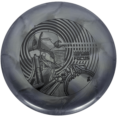 Discraft Focus Discraft Focus - Titanium Swirl - 2022 Ledgestone Series / 173-74g - Steel Swirl (Black) - Skyline Disc Golf