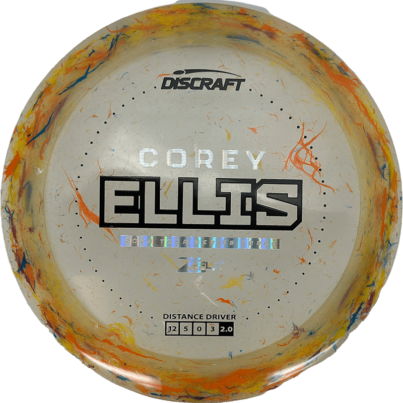 Discraft Force - Jawbreaker Z FLX - Corey Ellis Tour Series / 170-72g - Multicolor Jawbreaker (Black/Chrome)