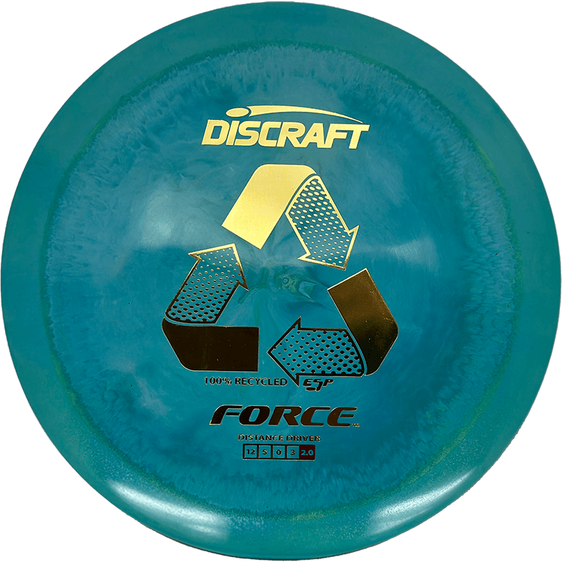 Discraft Force Discraft Force - Recycled ESP / 170-72g - Blue Green (Gold) - Skyline Disc Golf