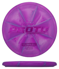 Discraft Fossil - Proto Swirl Putter Line / 173-74g - Hot Magenta Burst (Magenta Shatter) - Skyline Disc Golf