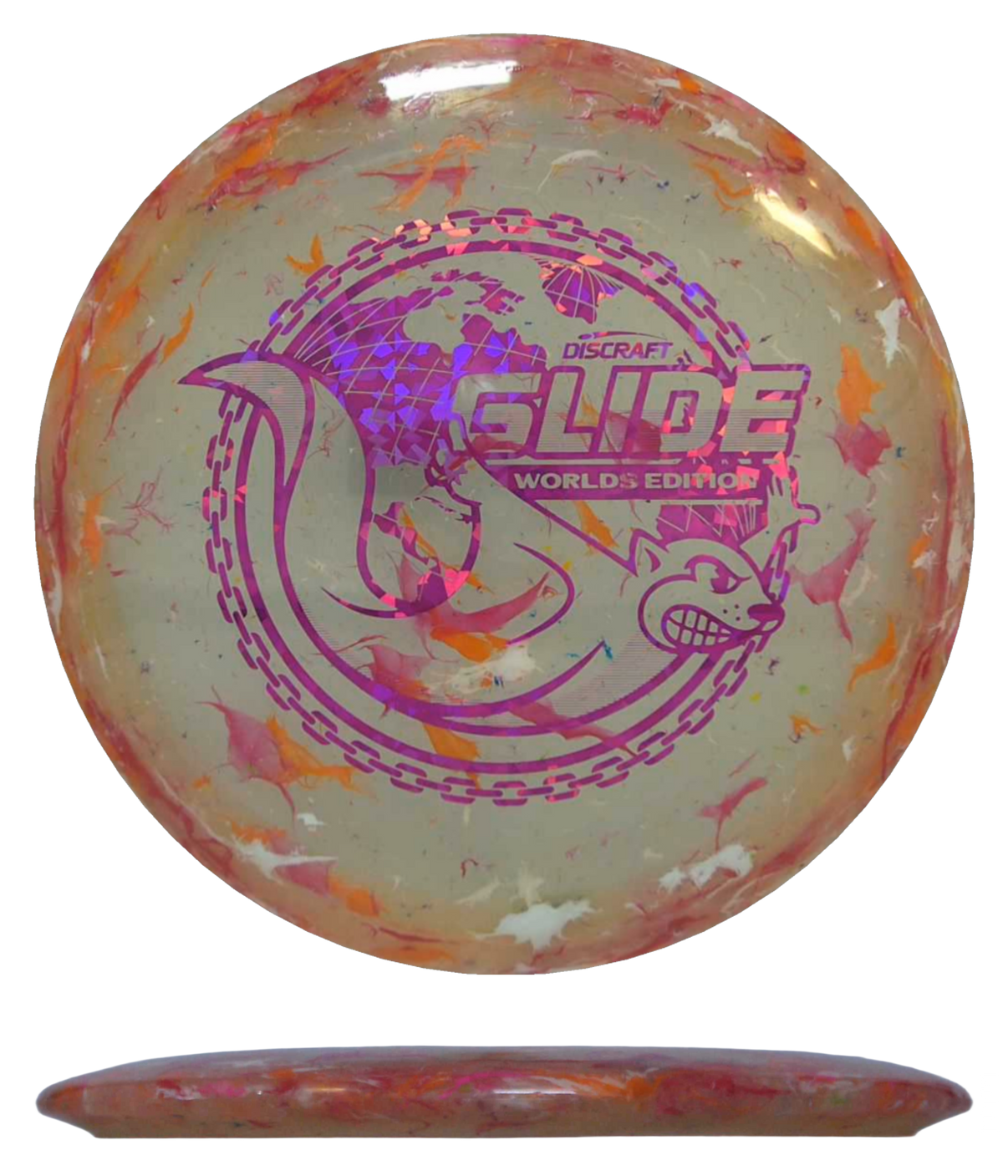 Discraft Glide - Jawbreaker Z FLX / 175-76g - Jawbreaker (Magenta Shatter - 2026 Worlds Edition) - Skyline Disc Golf