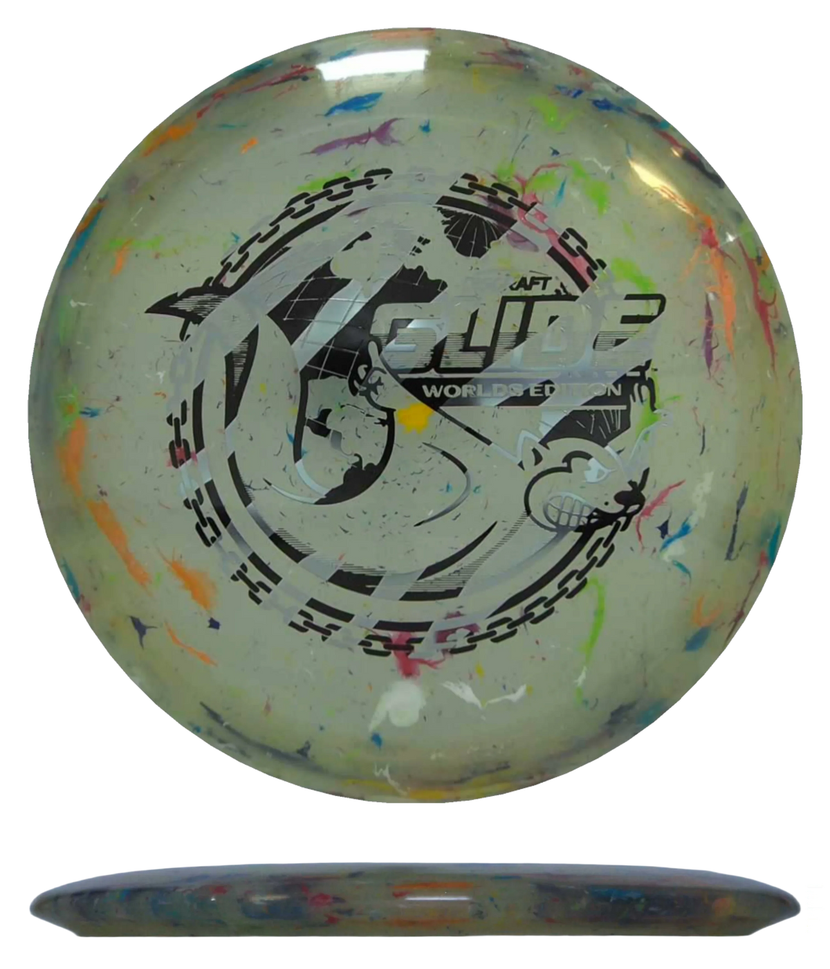 Discraft Glide - Jawbreaker Z FLX / 173-74g - Jawbreaker (Black/Silver Foil - 2026 Worlds Edition) - Skyline Disc Golf