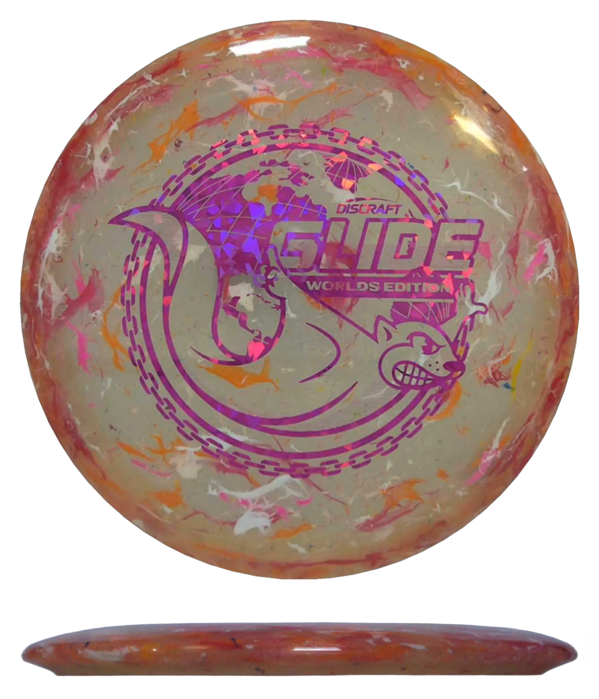 Discraft Glide - Jawbreaker Z FLX / 175-76g - Jawbreaker (Magenta Shatter - 2026 Worlds Edition) - Skyline Disc Golf
