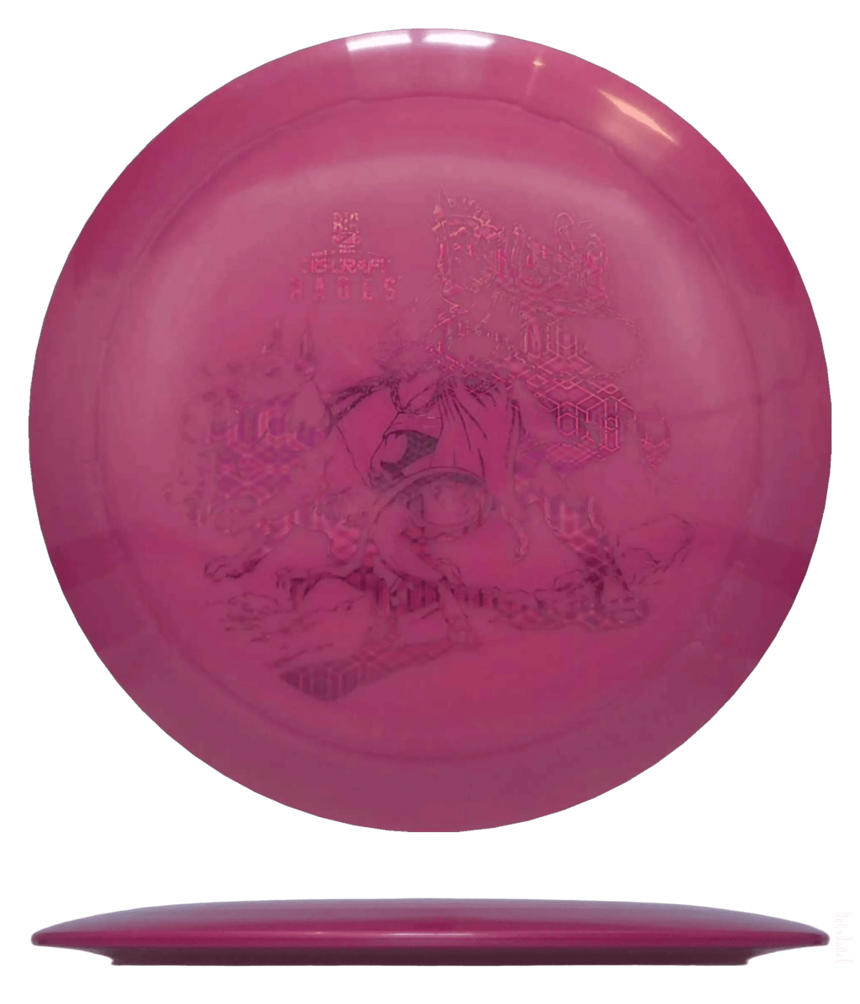 173g - Red - ish (Red Hexagons) Big Z Discraft Hades - Skyline Disc Golf