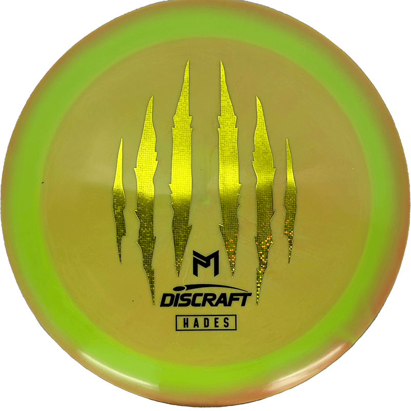 Discraft Hades Discraft Hades - ESP / 170-72g - Lemon/Orange Swirl (Yellow Disco/Black - Paul McBeth 6x Claw) - Skyline Disc Golf