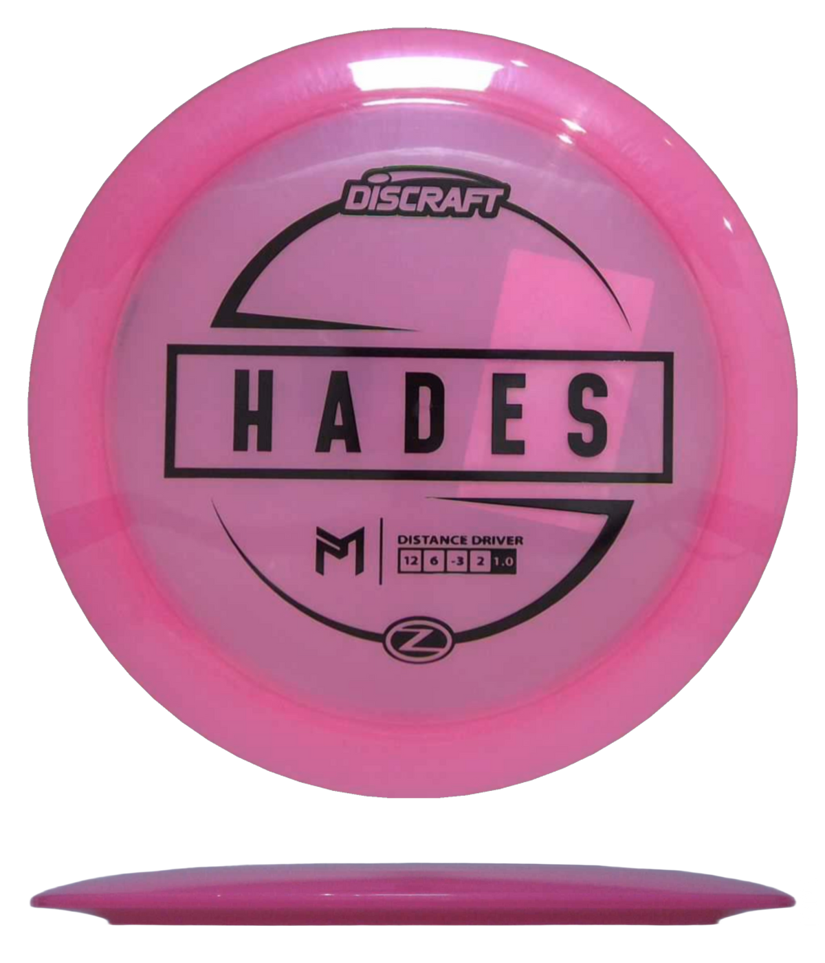 Discraft Hades - Z Line / 170-72g - Pink (Black) - Skyline Disc Golf