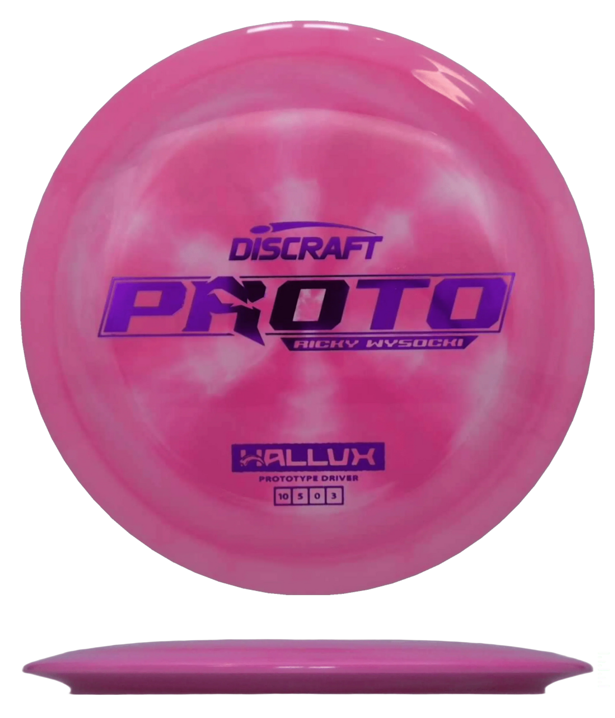 Discraft Hallux - Proto Swirl ESP / 174g - Hot Pink Swirl (Magenta Foil) - Skyline Disc Golf