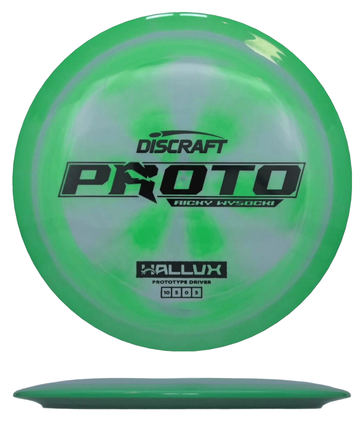 Discraft Hallux - Proto Swirl ESP / 173g - Green Swirl (Black) - Skyline Disc Golf