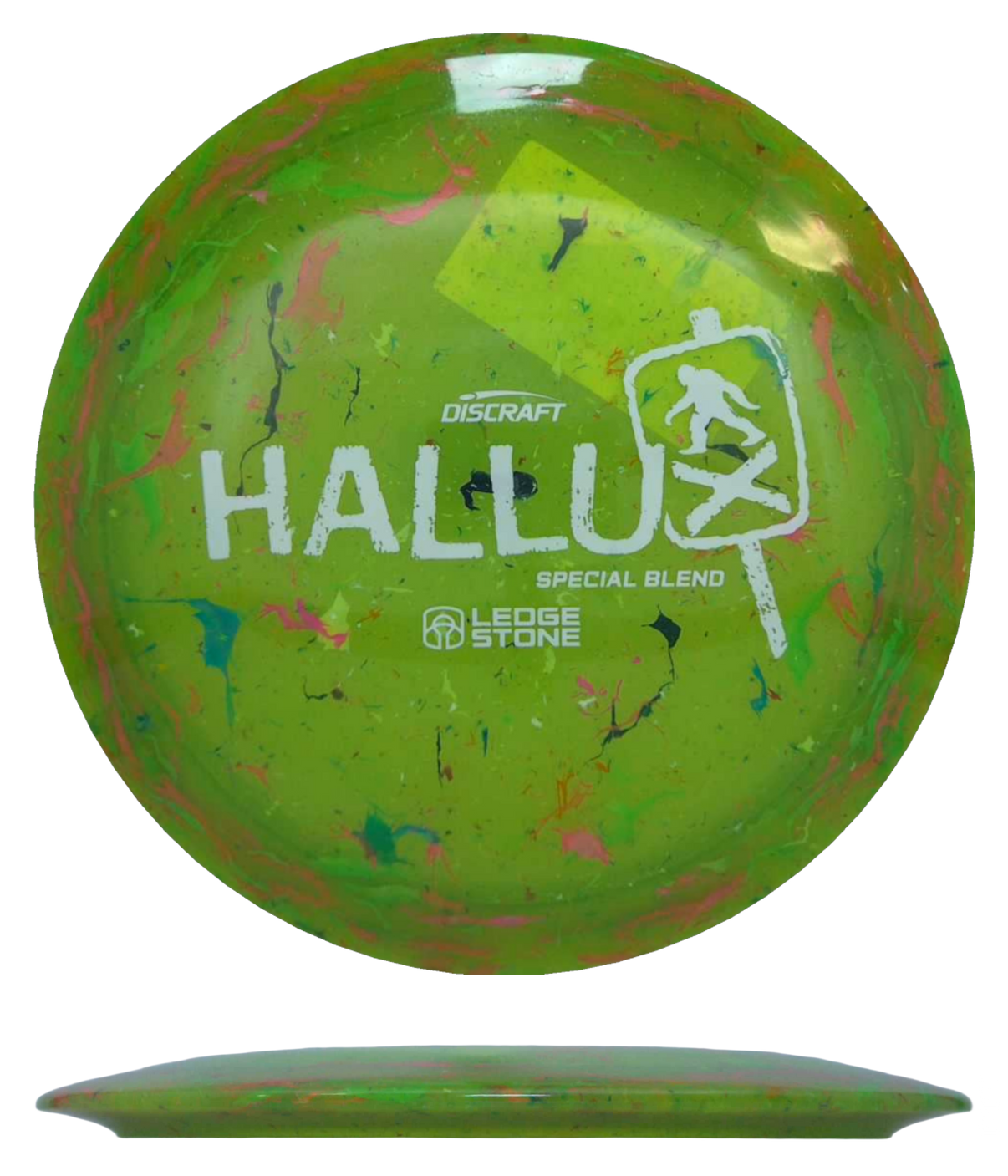 Discraft Hallux - Jawbreaker Z FLX - Ledgestone Wave 3 / 172g - Neon Green (White) - Skyline Disc Golf