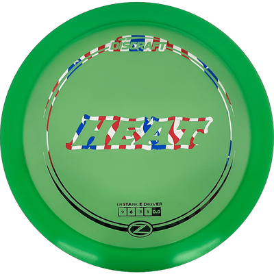 Discraft Heat Discraft Heat - Z Line / 167-69g - Green (Flag Foil) - Skyline Disc Golf