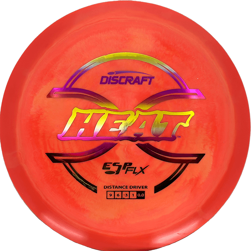 Discraft Heat Discraft Heat - ESP FLX / 167-69g - Hot Orange (Sunset Foil) - Skyline Disc Golf